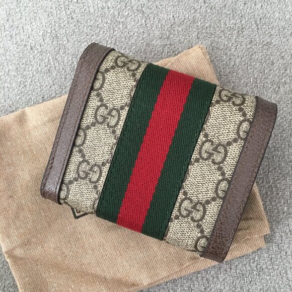 GUCCI GG Supreme Ophida Wallet - Picture 2 of 8